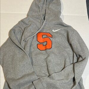 Syracuse University Nike Gray and Orange Collegiate Sweatshirt